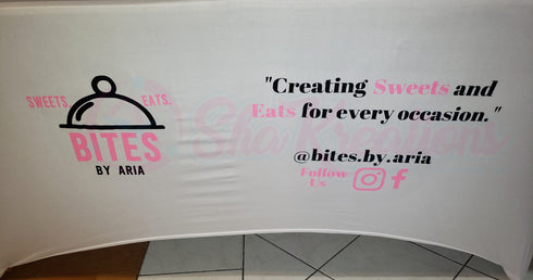 Custom Vendor Table Cover